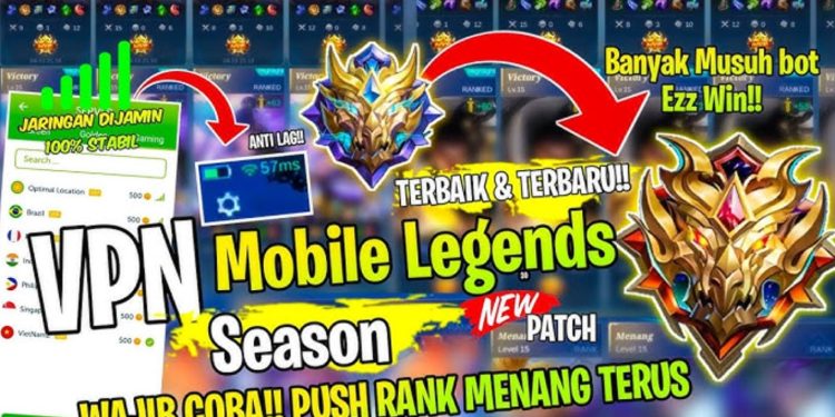 VPN Mobile Legends Auto Win + No Ban Gratis