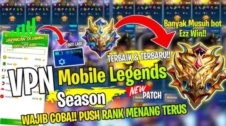 VPN Mobile Legends Auto Win + No Ban Gratis
