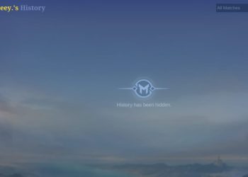 cara menyembunyikan hasil pertandingan di mobile legends