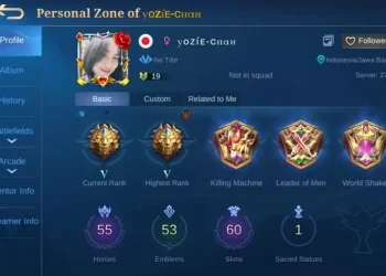 nama ml aesthetic girl