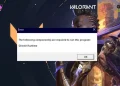 Cara Mengatasi DirectX Runtime Error di Valorant