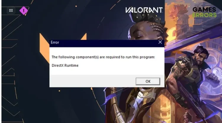 Cara Mengatasi DirectX Runtime Error di Valorant